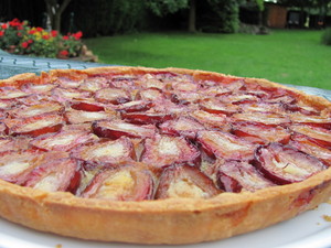 Tarte aux quetsches